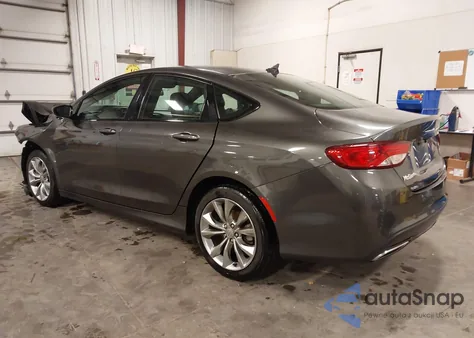 2015 Chrysler 200 S z USA, uszkodzony, nr VIN 1C3CCCDGXFN567250